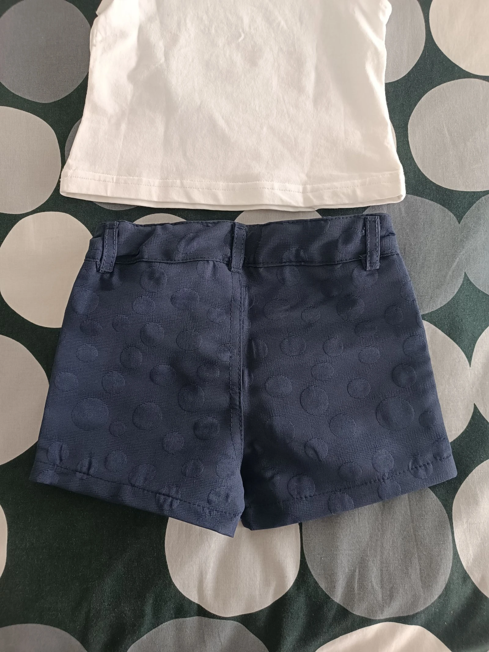 Conjunto Ativo 6 meses - Camiseta y Pantalones Cortos Azul Marino 💙 – photo 9